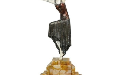 Demetre Chiparus (Romanian, 1886-1947) Bronze Dancer