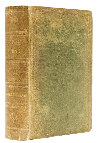 Dickens (Charles) Bleak House, first edition in book form, Bradbury and Evans, 1853.