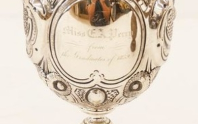 Early Tiffany & Co. Repousse Silver Presentation