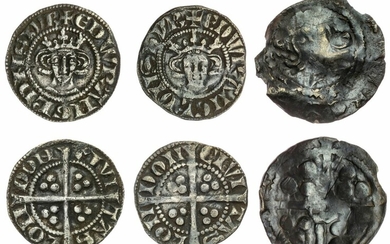 Edward I (1272-1307), New Coinage, Halfpennies, London (2)
