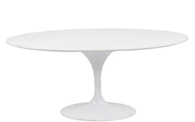 Eero Saarinen design contemporary tulip dining table, 75cm H...