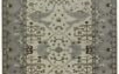 Extra Large Oriental Rug Floral Design 10X14 Oushak Decor Handmade Wool Carpet