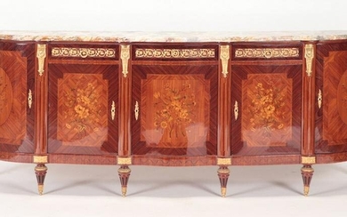 FRENCH LOUIS XV INLAID SIDEBOARD