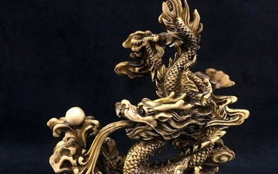 Feng Shui Celestial Dragon Chinese Pearl Of Wisdom
