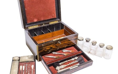 Fine 19th Century Coromadel Dressing Box