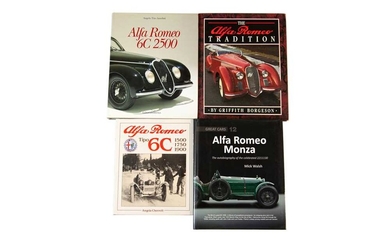 Four Titles Relating to the Alfa Romeo Marque No Reserve