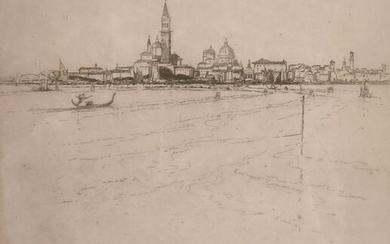 Frederick Charles Richards, 'Sempre Venezia', etching