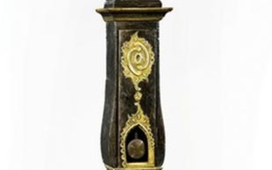 French Painted Tall Case Clock