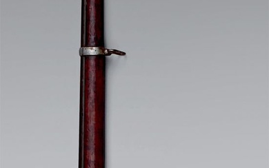Fusil Werndl à percussion centrale modèle 1867/1877, canon bronzé poinçonné : “WERNDL”, longueur 84,5 cm,...