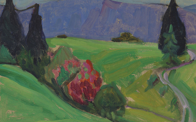 Gabriele Münter (1877-1962), Sonne im Moos