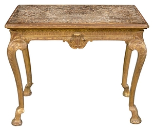 George I Gilt-Gesso Side Table attributed to James Moore