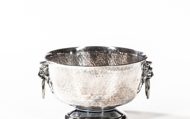 George V Hammered Sterling Silver Bowl