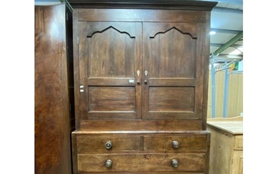 Georgian oak Housekeepers cupboard (will require shelves to ...