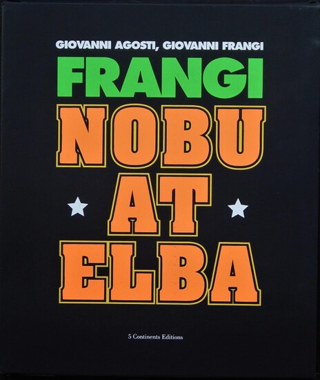 Giovanni Frangi FRANGI NOBU AT ELBA 2 volumi rilegati con cofanetto con 173...