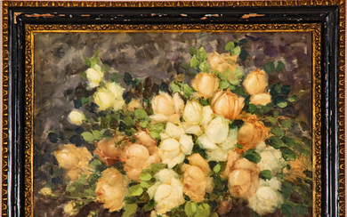 Giuseppe Alberto Cocco , (Italian, 1879-1963) - Floral Still Life