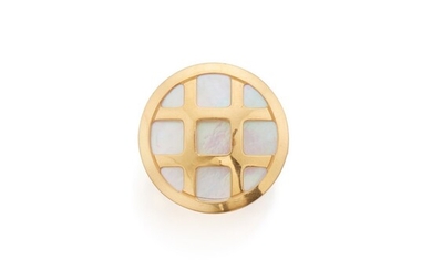 Gold and Mother-of-Pearl Ring, Cartier
