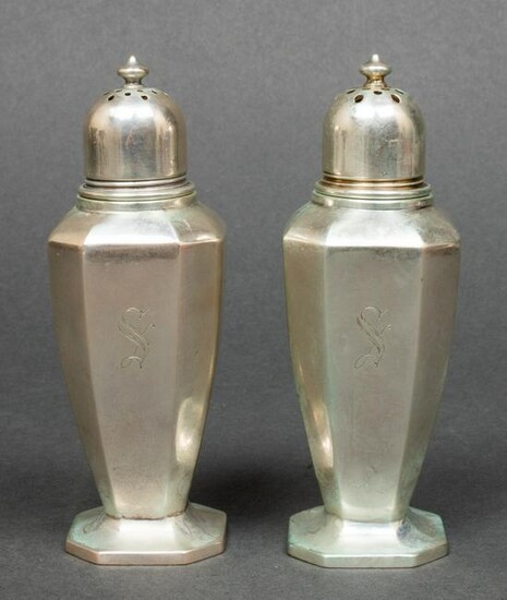 Gorham Sterling Silver Salt & Pepper Shakers, Pr