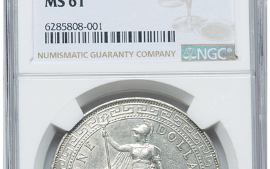 Great Britain: , George V Trade Dollar 1929-B MS61 NGC,...