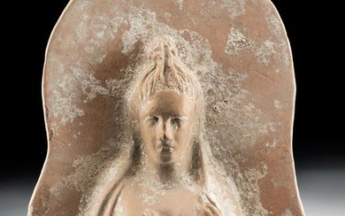 Greek Hellenistic Terracotta Bust of Aphrodite
