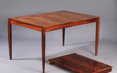 Henry Walter Klein. Rosewood dining table with extension (2)