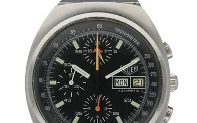 Heuer Lemania 510.500 Chronograph Day Date Men's Watch