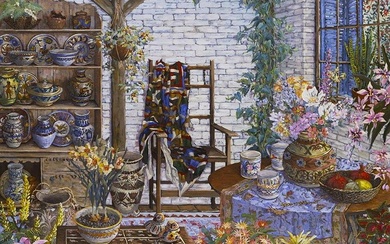 Interior with Chair by John Powell