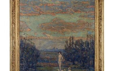 JOSEPH B. GROSSMANN (1889-1979), Nudes in the forest
