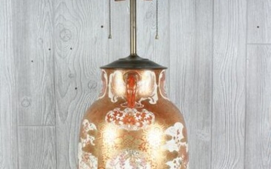 Japanese Satsuma Jar Lamp