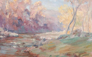 Jean Mannheim California Impressionist Painting c1910s