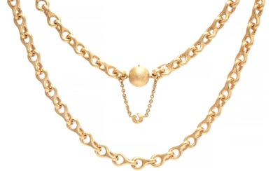 Jewellery Necklace OLE LYNGGAARD, chain, Mega, 18K gold, length 41...