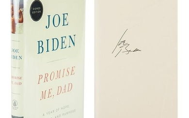 Joe Biden Signed Book