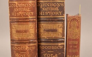 Johnson's Natural History 2 Vols + Another
