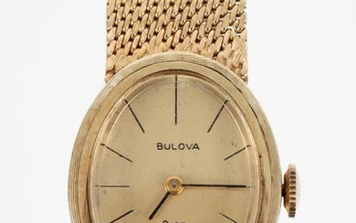 Ladies 14K Bulova Dior Wrist Watch