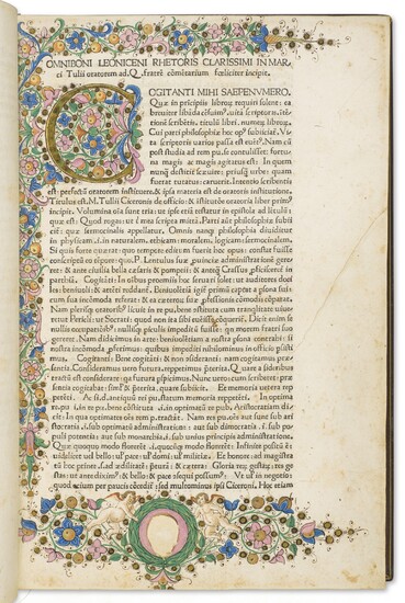 Leonicenus's Commentum in Ciceronis Oratorem