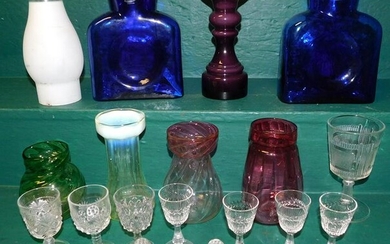 Lot of Colored Glass