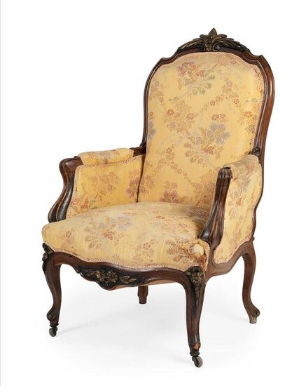 Louis XV style bergÃ¨re armchair from the second half