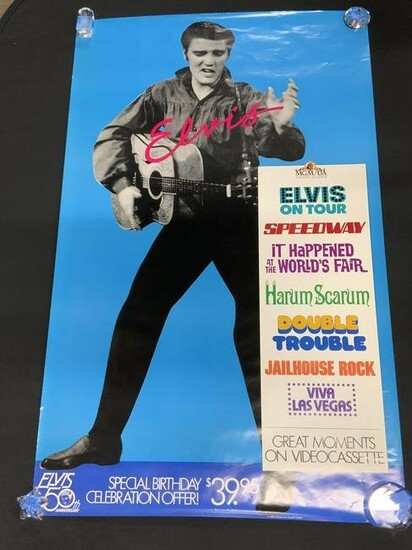 MGM/UA HOME VIDEO Elvis Poster