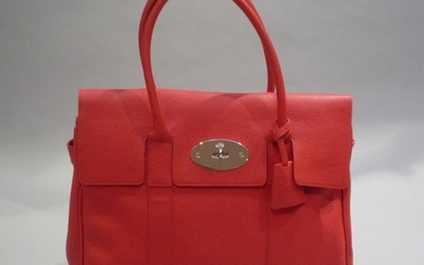 MULBERRY SAC "HERITAGE BAYSWATER" en cuir taurillon