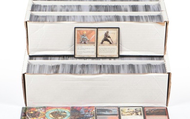 Magic: The Gathering Trading Cards with Storage Boxes, 1990s–2020s