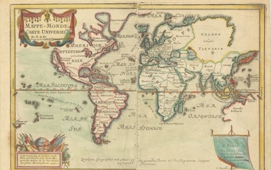 "Mappe-Monde ou Carte Universelle", Fer, Nicolas de