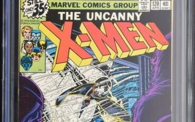 Marvel Comics THE UNCANNY X-MEN #120, CGC 7.5