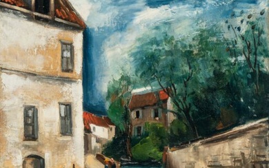 Maurice de Vlaminck 1876 Paris – Rueil-la-Gadelière 1958 Paysage Cezannien