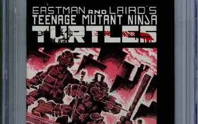Mirage Teenage Mutant Ninja Turtles #1 CGC 7.5 1st