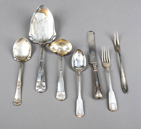 Mixed lot of 41 pieces of cutlery, 20th century, different manufacturers, among others Christofle