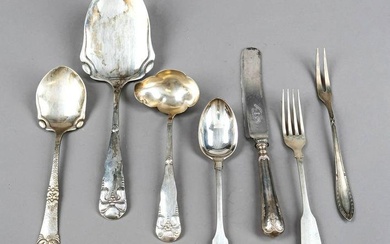 Mixed lot of 41 pieces of cutlery, 20th century, different manufacturers, among others Christofle