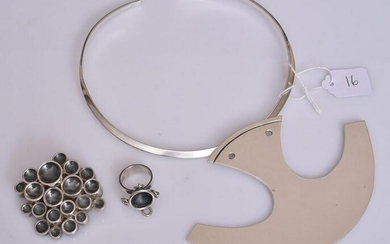 Modernist Sterling Silver Jewelry