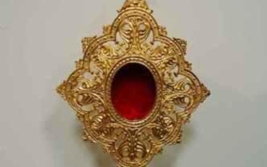 Nice French Reliquary (Gold Plated) for your relic +