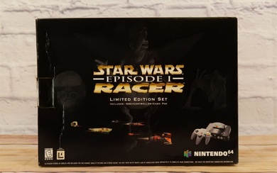 Nintendo 64 Star Wars Episode 1 Racer Limited Edition Set