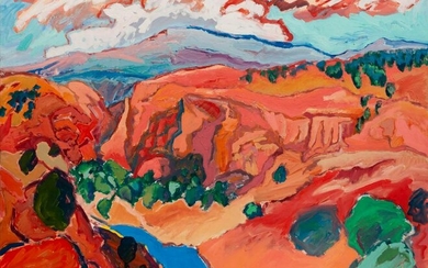Norman Akers (American, b. 1958) Enchanted Canyon