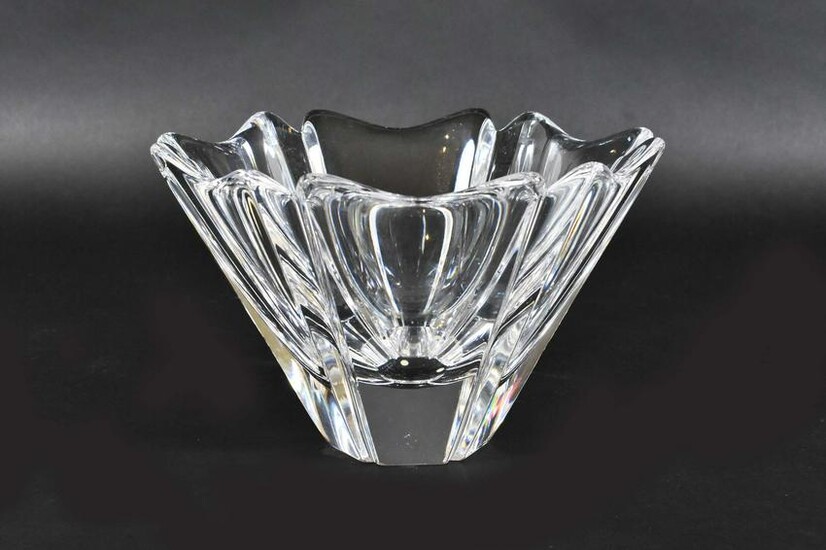ORREFORES COLORLESS GLASS BOWL